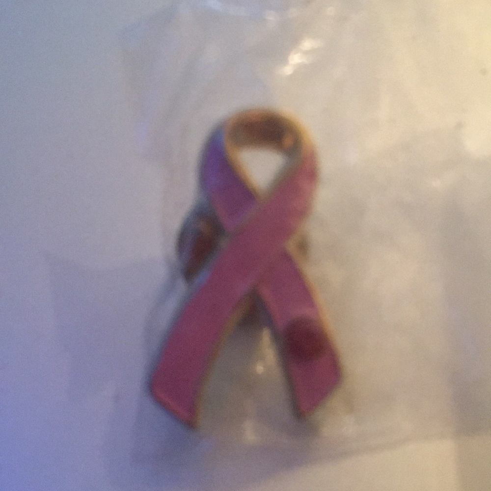 Breast cancer awareness pin